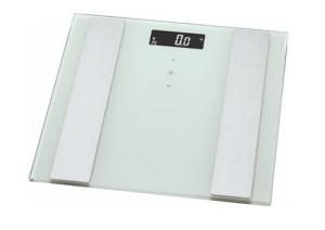 Waga hotelowa do  łazienki, z dodatkowymi funkcjami DSPW-3007 WHITE