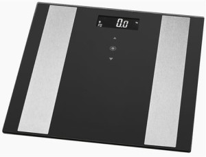 Waga hotelowa do  łazienki, z dodatkowymi funkcjami DSPW-3007 BLACK