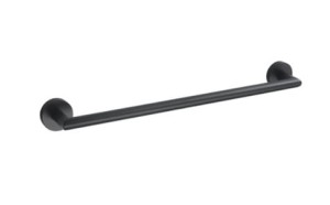 Reling wieszak na ręcznik pojedynczy 45cm do łazienki hotelowej DS-CLASS BLACK