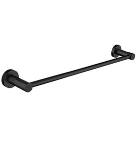 Reling wieszak na ręczniki pojedynczy 40cm do łazienki hotelowej DS-MODERN BLACK