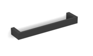 Reling wieszak na ręcznik 30cm pojedynczy do łazienki hotelowej DS-KOBE BLACK