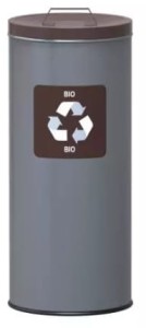 Kosz na śmieci 45L na odpady BIO - segregacja odpadów DS-ECO