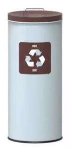 Kosz na śmieci 45L na odpady BIO - segregacja odpadów DS-ECO NORD