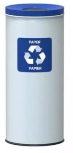 Kosz na śmieci 45L na odpady papier - segregacja odpadów DS-ECO NORD 
