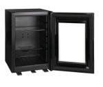 Minibar hotelowy, do pensjonatu, na zimne napoje, szklany front DSSMT40GD termoelektryczny, kol. czarny