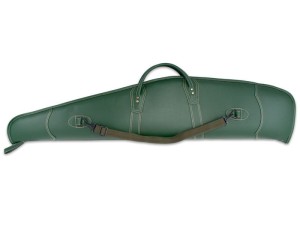 Skórzany futerał pokrowiec na broń dł. wew. ok 124cm H064BR OZDOBNE SZYCIE