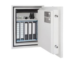 Sejf ognioodporny domowy FRS 49 z zamkiem elektronicznym, odporność ogniowa LFS 60P,  Klasa S2 