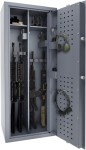 Szafa na broń Arsenał 1243 z przegrodą, zamek elektroniczny Klasa S1 Flex Combi