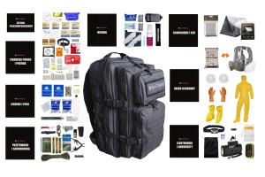 Plecak ewakuacyjny wojenny na zagrożenia z wyposażeniem SAFEBAG PREMIUM
