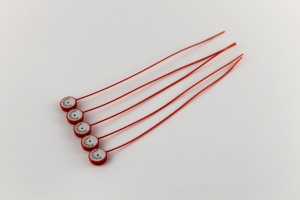 Plomby paskowe plastikowe L-15 cm (opak. 100szt.) 