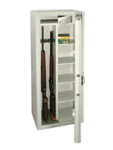 Szafa OLIMP 5 z przegrodą na 5 szt broni długiej Klasa S1