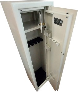 Szafa na 6 szt. broni długiej Novcan 6 Klasa S1 ze skarbczykiem