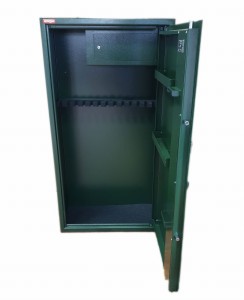 Szafa na broń długą aż 14 jednostek  Novcan 14 Klasa S1 ze skarbczykiem G3/S1/14