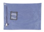 Bezpieczna saszetka (worek)  zamykana kłódką, przechowywanie, plombowanie kluczy służbowych D6, 33x35 cm