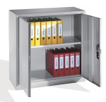 Szafa metalowa uniwersalna do warsztatu 100x100x42 lub biura z ocynkowanymi półkami 130944-10