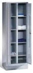Szafka na odzież, dokumenty metalowa z półkami  8012-22B, 8022-22B wspólne drzwi