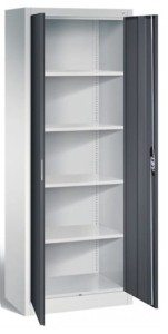 Szafa biurowa 195x70x40, gabinetowa na dokumenty, teczki 9236-000 
