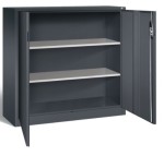 Szafa biurowa 120x120x50 szeroka, gabinetowa dostawna na dokumenty, teczki 9487-1200