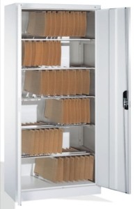 Szafa biurowa 195x93x40 na teczki zawieszkowe system Elba lub Leitz 9260-600