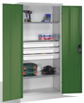 Szafa wielkopowierzchniowa 195x93x60 z szufladami,  ocynkowane półki 8922-5030