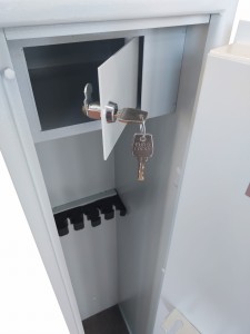 Szafa na broń długą Arsenał 5 Klasa S1 zamek kluczowy, 5 szt. broni długiej