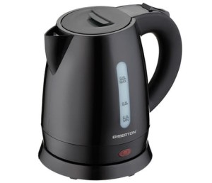 Czajnik hotelowy 0,8L, idealny do wyposażenia pokoju hotelowego, kwatery  DSGUILDFORD BLACK 0,8L