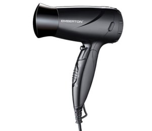 Suszarka do włosów do łazienki hotelowej 1600 W, DSHARROW-BLACK
